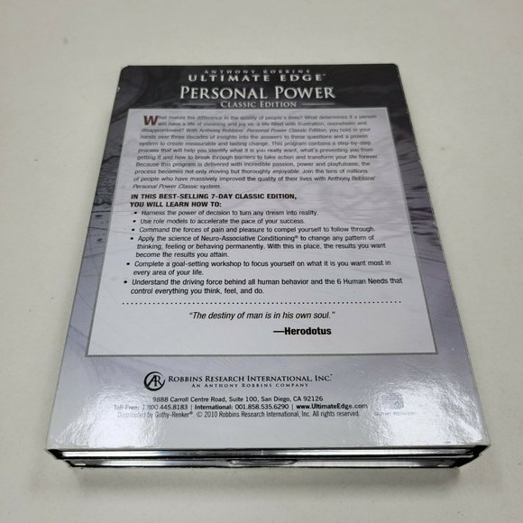 Anthony Robbins Ultimate Edge - Personal Power Classic Edition Part 2 (7-CD Set) - Picture 5 of 5